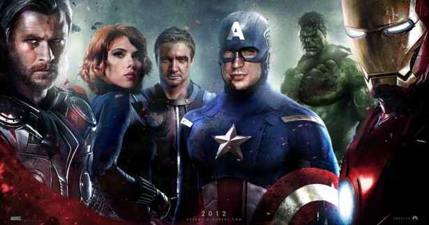 Os Vingadores  a franquia mais rentvel do cinema. Credito: Marvel