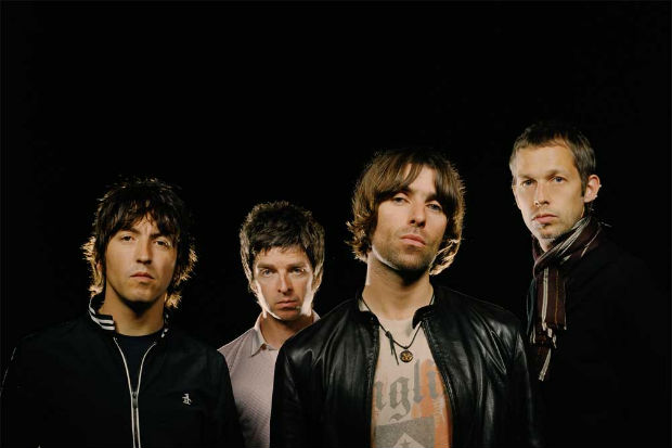Oasis em foto de divulgao do ltimo disco, "Dig out your soul" (2008). Crdito: Sony Music/Divulgao