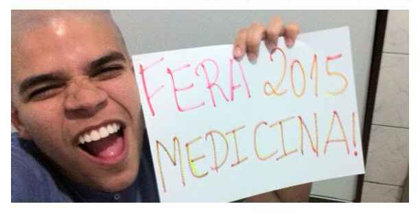 Eric Ferreira venceu o cncer e agora vai ajudar outras vtimas da doena. Fotos: Eric Ferreira/Facebook/Reproduo