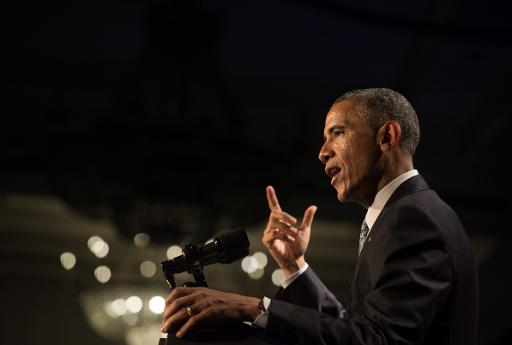 O presidente americano, Barack Obama. Foto: AFP NICHOLAS KAMM 