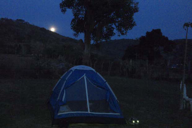 Acampamentos podem ser uma aventura romntica. Foto: Arquivo Pessoal