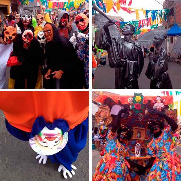 Tradicionais papangus so a atrao do carnaval do municpio. Foto: Teresa Maia/DP/D.A.Press