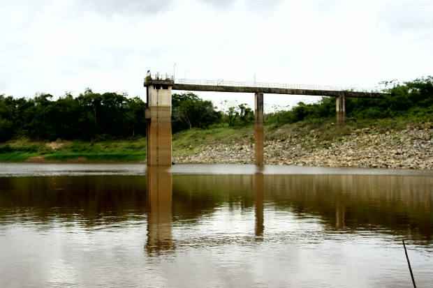 Barragem de Botafogo, em Igarassu (Compesa/Divulgao)