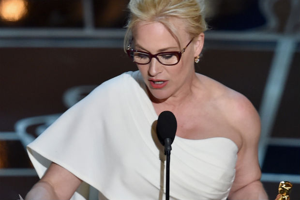 Patricia Arquette ganhou elogios de Meryl Streep. Crdito: Kevin Winter
