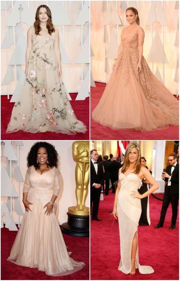 J Jennifer Aniston e Oprah Winfrey apostaram no nude. Crdito: AFP