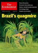 Samba e economia ilustram a capa. Foto: Reproduo