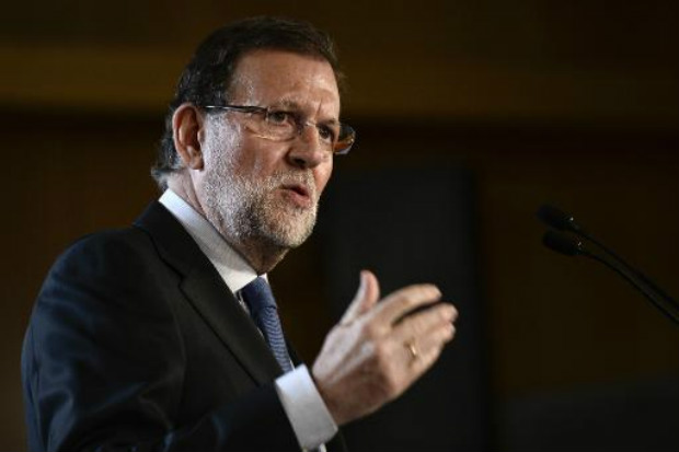 Mariano Rajoy discursa em 31 de janeiro de 2015. Crdito: Josep Lago/ AFP/Arquivos 