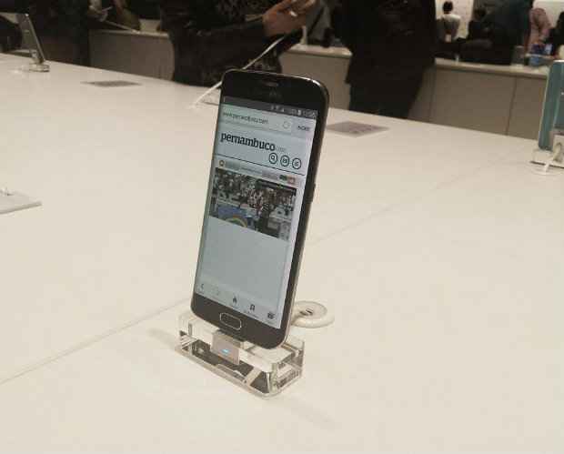 Samsung Galaxy S6. Foto: Carolina Santos/DP/D.A. Press