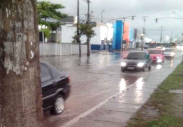 Avenida Mascarenhas de Morais. Foto: Reproduo/ WhatsApp