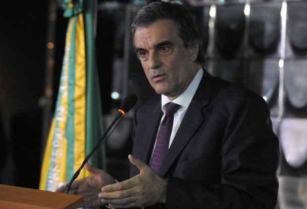 Ministro da Justia Jos Eduardo Cardozo disse neste sbado que no h indcios para investigar Dilma. Foto: Isaac Amorim/ AG MJ
