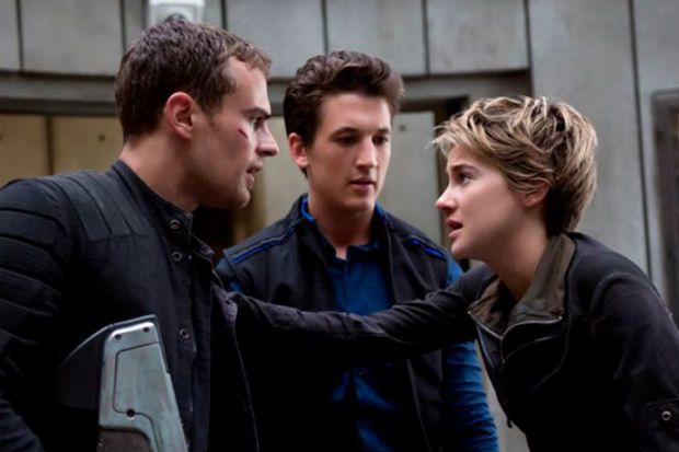 Miles Teller e Shailene Woodley estrelam sequncia de "Divergente". Crdito: Paris Filmes/Divulgao