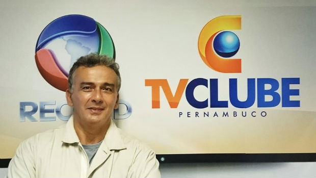 Hugo Esteves  o novo apresentador da TV Clube/Record. Foto: DP Produo