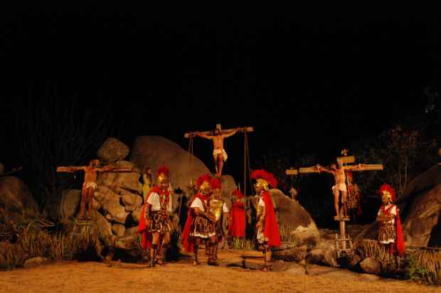 Paixo de Cristo de Nova Jerusalm possui o maior teatro ao ar livre do mundo. Foto: Alexandre Gondim/DP/DA Press