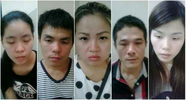 Os cinco chineses foram presos durante a operao Esforo Geral III, da Polcia Civil de Pernambuco. (Polcia Civil/Divulgao)