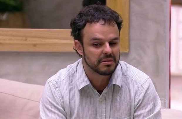 Adrilles  eliminado aps 71 dias de confinamento. Foto: Globo/Divulgao (Foto: Globo/Divulgao)