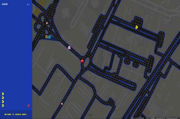 Agora é possível jogar Pac Man dentro do Google Maps  Tecnologia:  Pernambuco.com - O melhor conteúdo sobre Pernambuco na internet