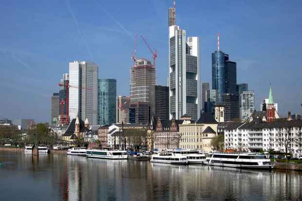 Frankfurt  considerada a cidade mais cara da Alemanha e a 10 mais cara do mundo. Foto: David Stanley/Flickr/Reproduo