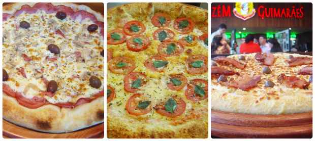 A casa oferece mais de 40 opes de sabores de pizzas. Foto: Mid Comunicao/ Divulgao