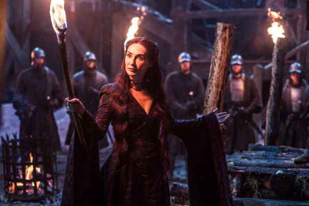 Carice como a Sacerdotisa Vermelha Melisandre. Crdito: HBO/Divulgao