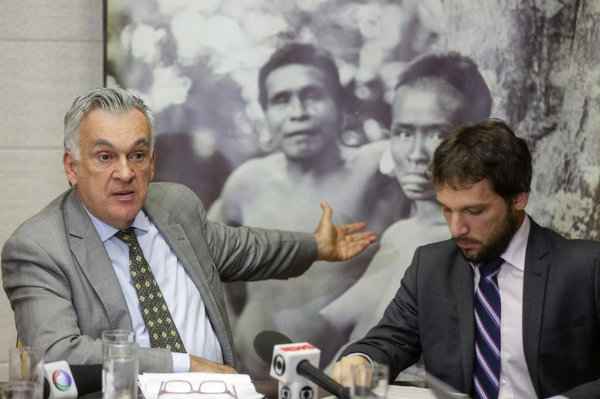 Juca Ferreira cedeu entrevista coletiva para detalhar o que ocorreu. Foto: MinC/ Divulgao