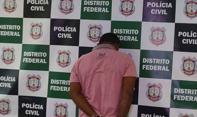 Polcia encontrou suspeito em sua residncia, aps o estupro. FOTO: Thiago Soares/Esp CB/DA Press