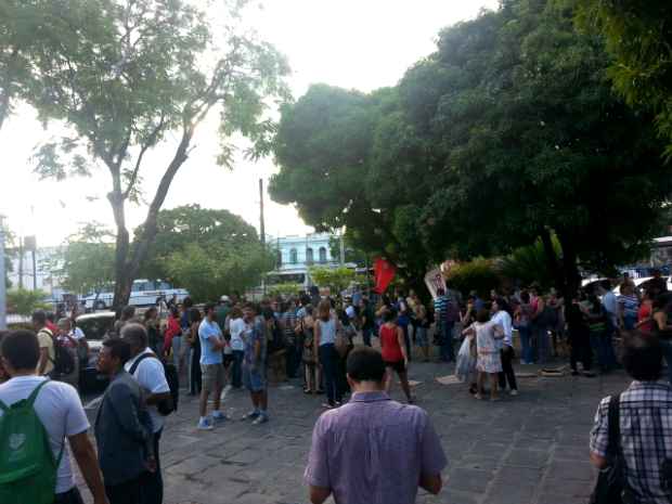 Membros do movimento esto concentrados no Parque 13 de Maio. Foto: Larissa Rodrigues/DP/D.A Press