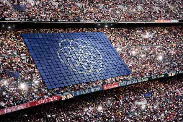 Essa foto representa como seria uma competio interplanetria. Foto: The International Flag of Planet Earth/Divulgao