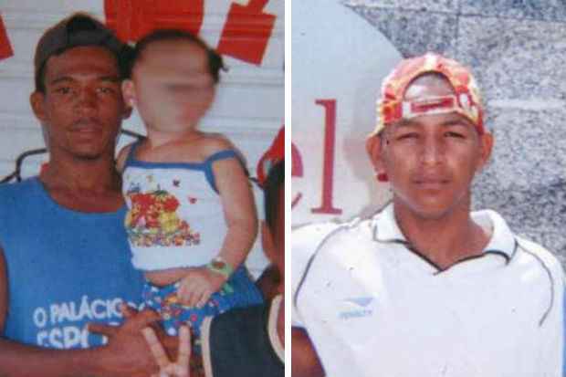 Os corpos de Zinael Jos Souza da Silva, 17, e Diogo Rosendo Ferreira, 15, foram encontrados no dia 1 de maro de 2006. Foto: Arquivo pessoal