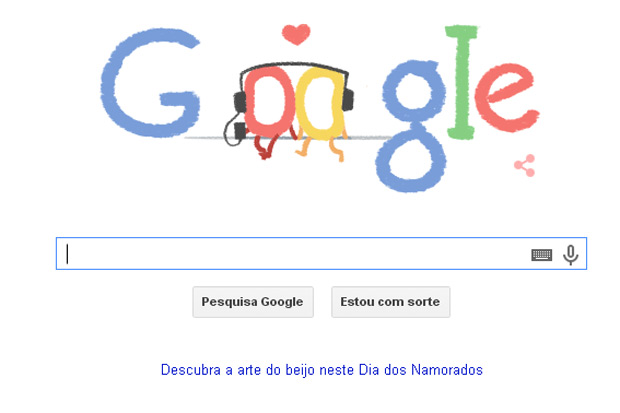 Dia dos namorados: veja todos os Doodles que homenagearam a data