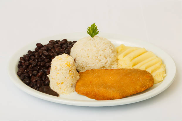 Alcatra à milanesa é uma das opções. Foto: Planetário Fast Food/ Divulgação Alcatra à milanesa é uma das opções. Foto: Planetário Fast Food/ Divulgação