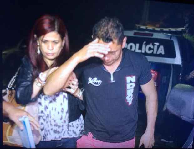 Padastro confessou o sequestro e se entregou  polcia. Foto: TV Clube/Reproduo