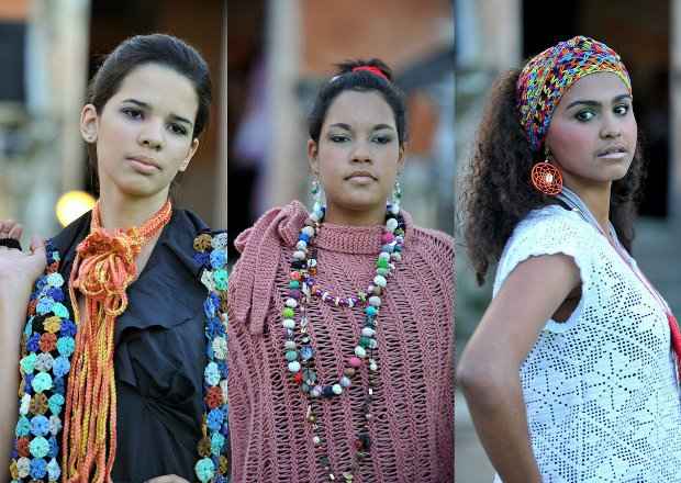 Alguns dos looks da mostra de moda do FIG. Foto: Fundarpe/Divulgação Alguns dos looks da mostra de moda do FIG. Foto: Fundarpe/Divulgação