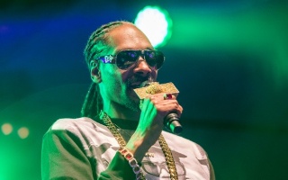 O rapper norte-americano Snoop Dog se apresenta na Sucia, no dia 25 de julho de 2015  TT NEWSAGENCY/AFP/Arquivos Marcus Ericsson 