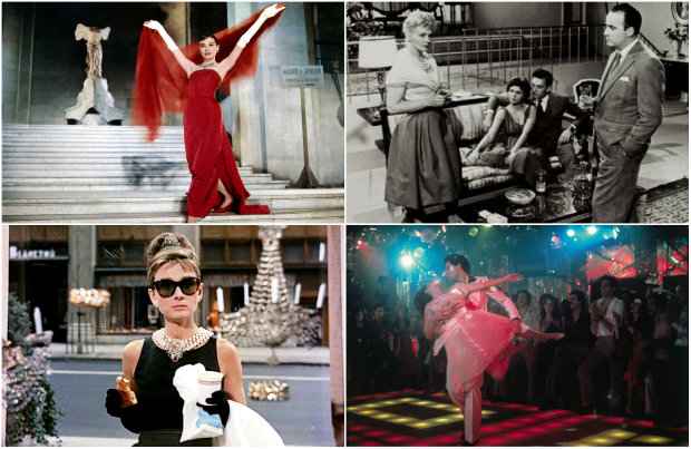 Cinderela em Paris, Moral em concordata, Bonequinha de luxo e Embalos de sábado à noite também ditaram moda. Fotos: Divulgação Cinderela em Paris, Moral em concordata, Bonequinha de luxo e Embalos de sábado à noite também ditaram moda. Fotos: Divulgação