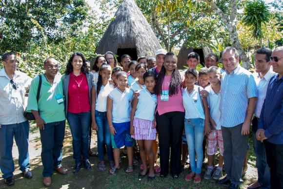 Comitiva itinerante do Conselho Nacional de Educao visita comunidade quilombola em Unio dos Palmares, em Alagoas. Foto: Adalberto Farias/Jangadas Filmes/Direitos Reservados