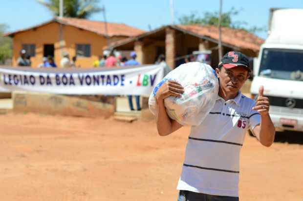 Famlia no Rio Grande do Norte, Maranho e Paraba j foram beneficiadas. Foto: LBV/Divulgao