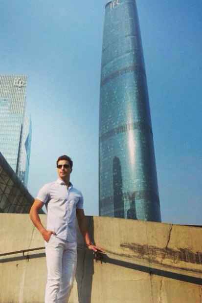 Felipe Mattos  recifense e vive em Guangzhou, a cidade irm mais distante do Recife. (Arquivo Pessoal)