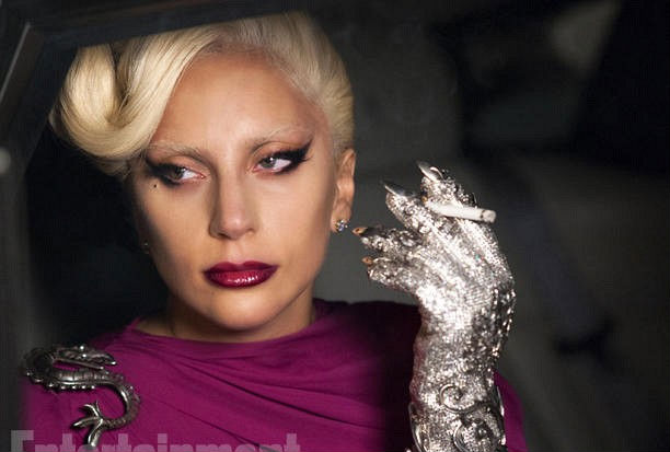 Lady Gaga interpreta dona de hotel na nova temporada. Foto: Entertainment Weekly/Divulgao