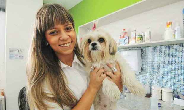 A veterinria Fabiana Reis alerta que todo exagero  ruim. Foto: Jair Amaral/EM/D.A Press