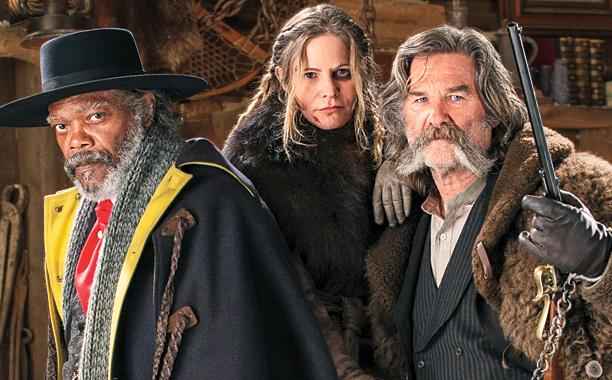 Samuel L. Jackson, Jennifer Jason Leigh e Kurt Russell estrelam novo faroeste de Tarantino. Foto: Entertainment Weekly/Reproduo