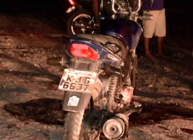 Motociclista morreu degolado por um linha de pipa com cerol., na BR-101, na Guabiraba