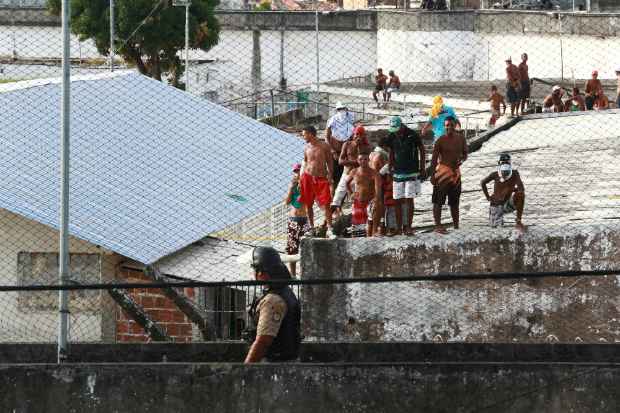 Rebelio no Complexo Prisional do Curado. Foto: Bernardo Dantas/ DP/D.A Press