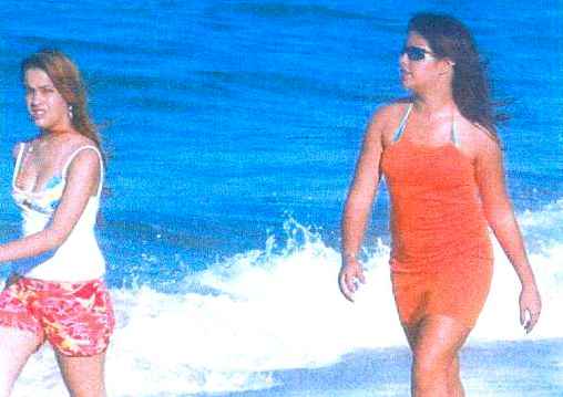 Tarsila Gusmo e Maria Eduarda foram encontradas mortas em um canavial no distrito de Camela, em Ipojuca, no dia 13 de maio de 2003. Foto: Divulgao