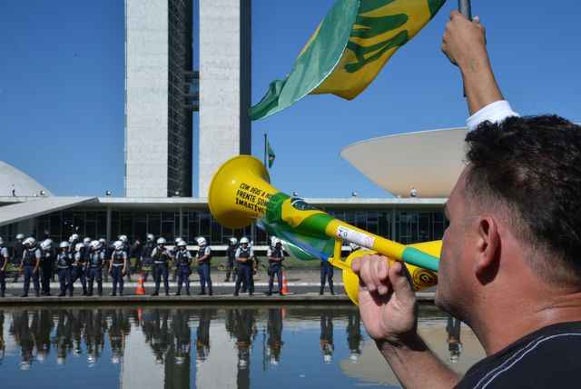 Nmero de trabalhadores do Congresso equivale  cidade de Taquaritinga do Norte (Valter Campanato/Agncia Brasil)