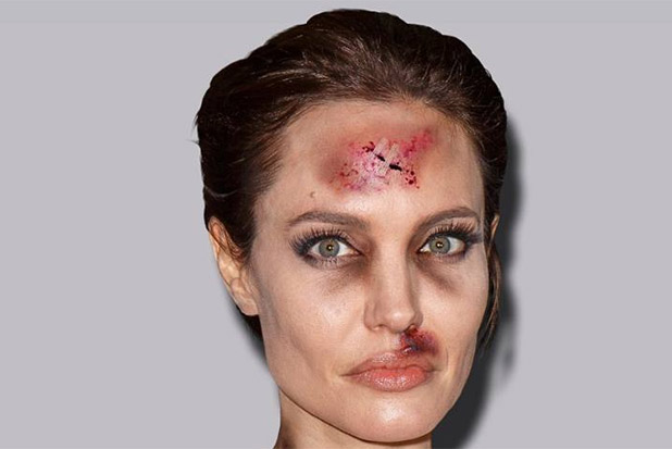 Angelina Jolie em imagem da campanha. Foto: Alexsandro Palombo/Divulgao