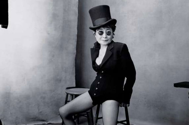 Yoko Ono. Foto: Annie Leibovitz/Reproduo