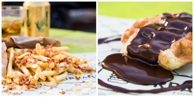 Ente as novidades estão a batata frita com pedaços de bacon e o waffle belga como opção de sobremesa Ente as novidades estão a batata frita com pedaços de bacon e o waffle belga como opção de sobremesa