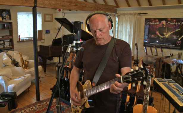 David Gilmour est no Brasil para shows da turn de Rattle That Lock. Foto: Facebook/Reproduo