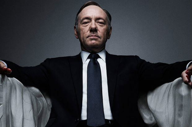 Kevin Spacey interpreta Frank Underwood em House of Cards. Foto: Netflix/Divulgao