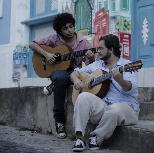 Vinicius e Yamandu gravaram em locaes externas e internas em Olinda e no Recife. Foto: Canal Brasil/Divulgao
